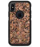 Burning Damask Watercolor Pattern - iPhone X OtterBox Case & Skin Kits