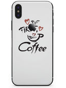 But First Coffee - iPhone X Skin-Kit