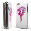 But First, Selfie iPhone 6/6s or 6/6s Plus 2-Piece Hybrid INK-Fuzed Case