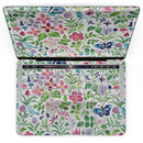 MacBook Pro with Touch Bar Skin Kit - Butterflies_and_Flowers_Watercolor_Pattern-MacBook_13_Touch_V4.jpg?
