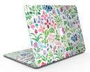 Butterflies and Flowers Watercolor Pattern - MacBook Air Skin Kit