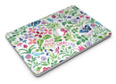 Butterflies and Flowers Watercolor Pattern - MacBook Air Skin Kit
