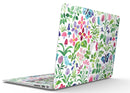 Butterflies and Flowers Watercolor Pattern - MacBook Air Skin Kit