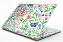 Butterflies and Flowers Watercolor Pattern - MacBook Air Skin Kit