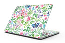 Butterflies and Flowers Watercolor Pattern - MacBook Pro with Retina Display Full-Coverage Skin Kit