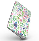 Butterflies and Flowers Watercolor Pattern - MacBook Pro with Retina Display Full-Coverage Skin Kit