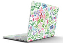 Butterflies and Flowers Watercolor Pattern - MacBook Pro with Retina Display Full-Coverage Skin Kit
