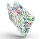 Butterflies and Flowers Watercolor Pattern - MacBook Pro with Retina Display Full-Coverage Skin Kit