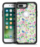 Butterflies and Flowers Watercolor Pattern V2 - iPhone 7 Plus/8 Plus OtterBox Case & Skin Kits