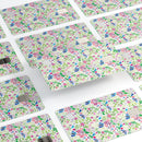 Butterflies and Flowers Watercolor Pattern V2 - Premium Protective Decal Skin-Kit for the Apple Credit Card