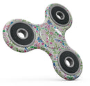 Butterflies and Flowers Watercolor Pattern V2 Full-Body Fidget Spinner Skin-Kit