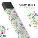 Butterflies and Flowers Watercolor Pattern V2 - Premium Decal Protective Skin-Wrap Sticker compatible with the Juul Labs vaping device