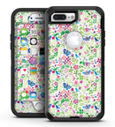 Butterflies and Flowers Watercolor Pattern V2 - iPhone 7 Plus/8 Plus OtterBox Case & Skin Kits