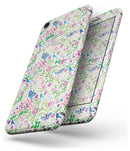 Butterflies and Flowers Watercolor Pattern V2 - Skin-kit for the iPhone 8 or 8 Plus