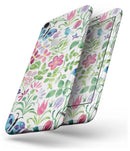 Butterflies and Flowers Watercolor Pattern - Skin-kit for the iPhone 8 or 8 Plus