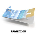 Calm Blue Sky and Sea Shore - Premium Protective Decal Skin-Kit for the Apple Credit Card