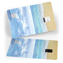 Calm Blue Sky and Sea Shore - Premium Protective Decal Skin-Kit for the Apple Credit Card