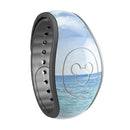 Calm Blue Sky and Sea Shore - Decal Skin Wrap Kit for the Disney Magic Band