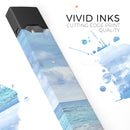 Calm Blue Sky and Sea Shore - Premium Decal Protective Skin-Wrap Sticker compatible with the Juul Labs vaping device