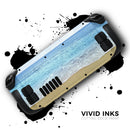 Calm Blue Sky and Sea Shore // Full Body Skin Decal Wrap Kit for the Steam Deck handheld gaming computer