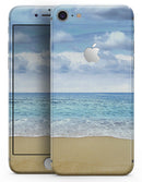 Calm Blue Sky and Sea Shore - Skin-kit for the iPhone 8 or 8 Plus