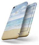 Calm Blue Sky and Sea Shore - Skin-kit for the iPhone 8 or 8 Plus