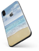 Calm Blue Sky and Sea Shore - iPhone X Skin-Kit