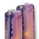 Calm Snowy Sunset iPhone 6/6s or 6/6s Plus 2-Piece Hybrid INK-Fuzed Case