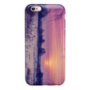 Calm Snowy Sunset iPhone 6/6s or 6/6s Plus 2-Piece Hybrid INK-Fuzed Case