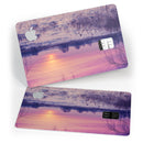 Calm Snowy Sunset - Premium Protective Decal Skin-Kit for the Apple Credit Card