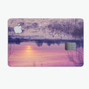 Calm Snowy Sunset - Premium Protective Decal Skin-Kit for the Apple Credit Card