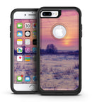 Calm Snowy Sunset - iPhone 7 or 7 Plus Commuter Case Skin Kit