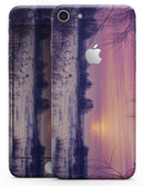 Calm Snowy Sunset - Skin-kit for the iPhone 8 or 8 Plus