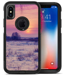 Calm Snowy Sunset - iPhone X OtterBox Case & Skin Kits