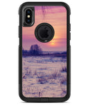 Calm Snowy Sunset - iPhone X OtterBox Case & Skin Kits