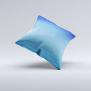 Calm Water ink-Fuzed Decorative Throw Pillow
