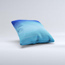 Calm Water ink-Fuzed Decorative Throw Pillow