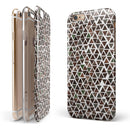 Camo Watercolor Triangle Pattern iPhone 6/6s or 6/6s Plus 2-Piece Hybrid INK-Fuzed Case