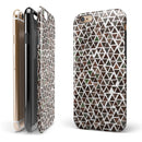 Camo Watercolor Triangle Pattern iPhone 6/6s or 6/6s Plus 2-Piece Hybrid INK-Fuzed Case