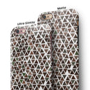 Camo Watercolor Triangle Pattern iPhone 6/6s or 6/6s Plus 2-Piece Hybrid INK-Fuzed Case