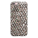 Camo Watercolor Triangle Pattern iPhone 6/6s or 6/6s Plus 2-Piece Hybrid INK-Fuzed Case