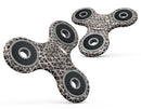Camo Watercolor Triangle Pattern Full-Body Fidget Spinner Skin-Kit