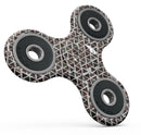 Camo Watercolor Triangle Pattern Full-Body Fidget Spinner Skin-Kit