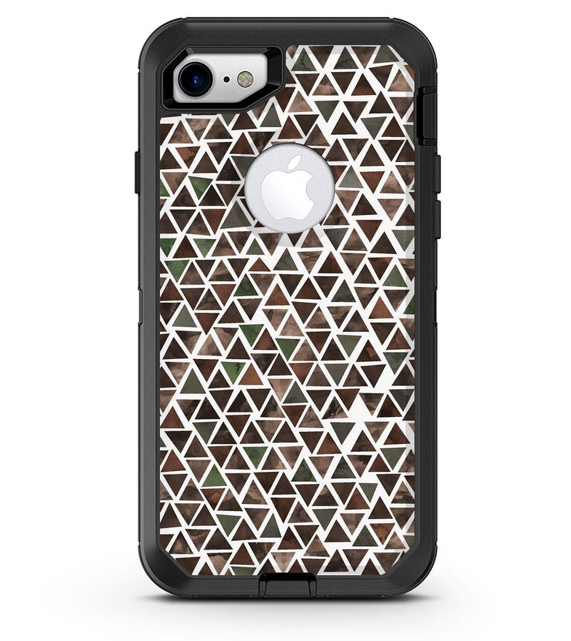 Camo Watercolor Triangle Pattern - iPhone 7 or 8 OtterBox Case & Skin Kits