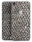 Camo Watercolor Triangle Pattern - Skin-kit for the iPhone 8 or 8 Plus