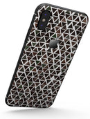 Camo Watercolor Triangle Pattern - iPhone X Skin-Kit