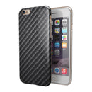Carbon Fiber Texture iPhone 6/6s or 6/6s Plus 2-Piece Hybrid INK-Fuzed Case
