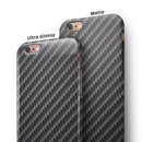 Carbon Fiber Texture iPhone 6/6s or 6/6s Plus 2-Piece Hybrid INK-Fuzed Case