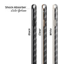 Carbon Fiber Texture iPhone 6/6s or 6/6s Plus 2-Piece Hybrid INK-Fuzed Case
