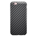 Carbon Fiber Texture iPhone 6/6s or 6/6s Plus 2-Piece Hybrid INK-Fuzed Case